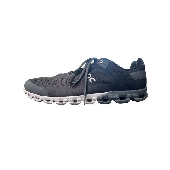 On Running Mens Size 14 Cloudflow Running Shoes Black Asphalt Sneakers - Picture 10 of 10